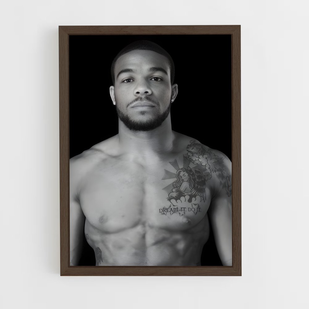 Poster Jordan burroughs – affiche Lutte (vue 5)